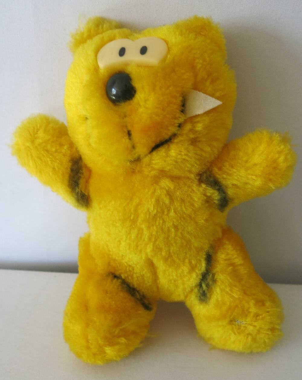 Vintage Heathcliff Plush Toy 7" Ace Novelty Co Cartoon Cat Stuffed Animal 1980's